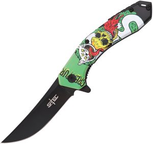 S-TEC Skull Linerlock A/O (3″)