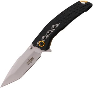 S-TEC Linerlock A/O Black/Gold (3.5″)