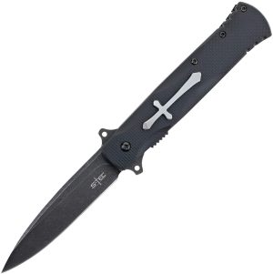 S-TEC Cross Linerlock A/O Black (3.75″)