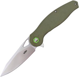 S-TEC Linerlock Green (3.5″)