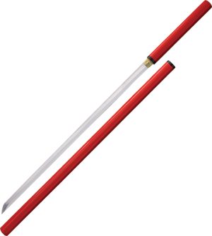 Factory X Red Straight Sword Hand Forged (31″)
