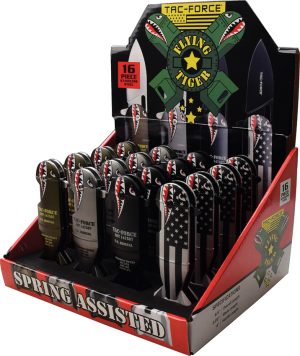Tac Force 16pc Countertop Display A/O (2.25″)