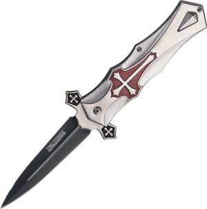 Tac Force Celtic Cross Linerlock Red (3.88″)
