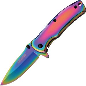 Tac Force Framelock A/O Rainbow (2.75″)