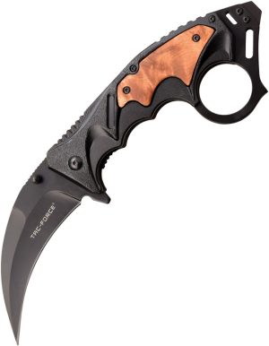 Tac Force Linerlock A/O Wood (3.5″)