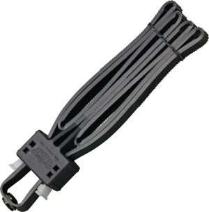 Uzi Disposable Flex Cuffs Black (3.5″)