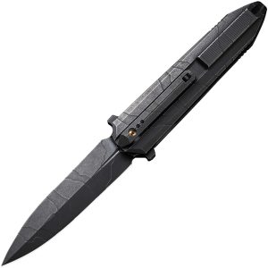 We Knife Co Ltd Diatomic Framelock Black SW (3.75″)