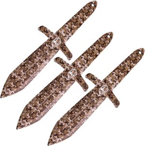 World Knife Throwing League Highlander Throwing KnivesCamo (4″)