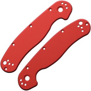 Way of Knife & EDC Gear House RAT 2 Scales Aluminum Red