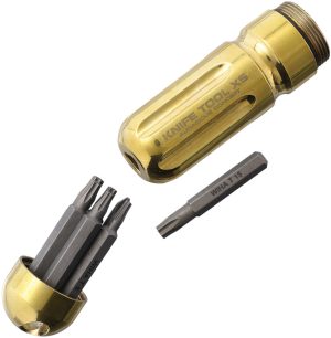 AuCon Knife Tool XS Polish Brass