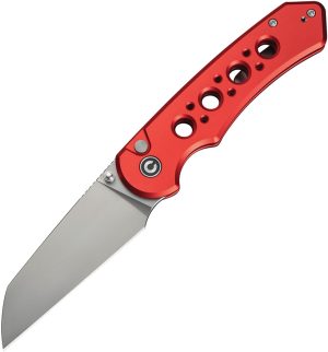 Civivi Pragma Prime Button Lock Red (3.5″)