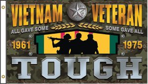 Flags Vietnam Veteran Tough Flag