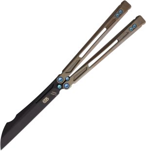 EOS Gremlin Balisong Brz/Blue (4.5″)