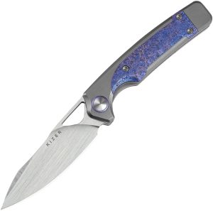 Kizer Cutlery Ara Linerlock Purple Snowflake (3″)