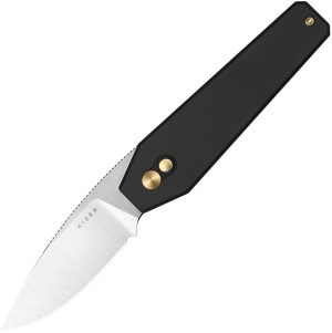 Kizer Cutlery Tomb Button Lock Black (3.25″)
