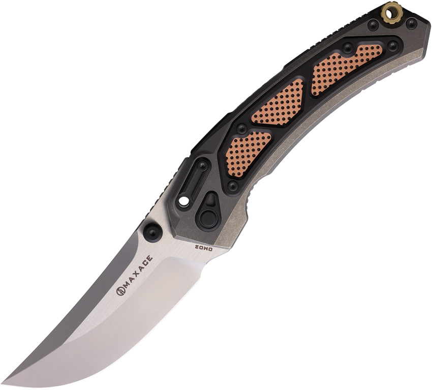 Maxace Backlight 01 Framelock Copper Maxace Backlight 01 Framelock Copper