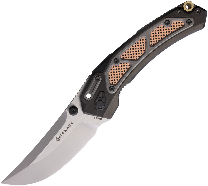 Maxace Backlight 01 Framelock Brass Maxace Backlight 01 Framelock Brass