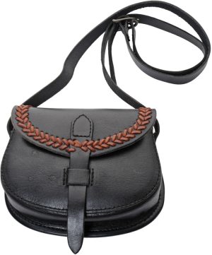 Pakistan Medieval Shoulder Bag Black