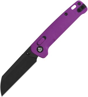 QSP Knife Penguin Glyde Lock Purple FRN (3″)