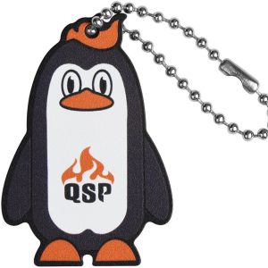 QSP Knife Penguin Keychain