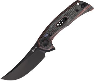 Reate Knives PL-7 Pivot Lock Blk/Red Mic