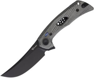 Reate Knives PL-7 Pivot Lock Black Mic