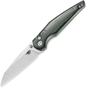 Bestech Knives Snakebird Button Lock Green (3.5″)