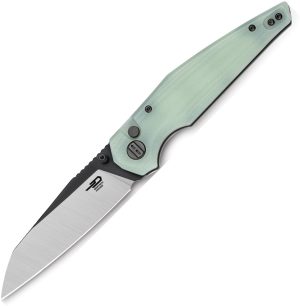 Bestech Knives Snakebird Button Lock Jade (3.5″)