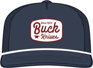 Buck Navy Felt Patch Hat