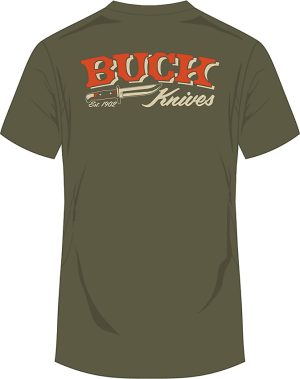 Buck Western T-Shirt LG
