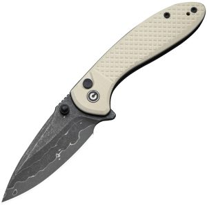 Civivi Faeger Button Lock Ivory (3″)