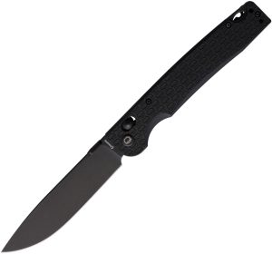 Daggerr Knives Dropet Crossbar Lock Black (3.88″)