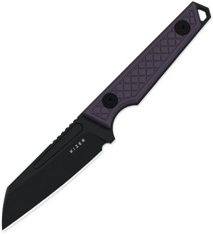 Kizer Cutlery Phasmids Fixed Blade Purple (2.88″)