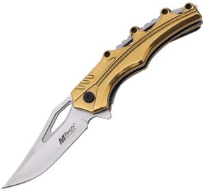 Mtech Linerlock A/O Gold (3.13″)