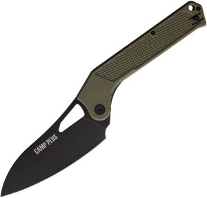 Ontario Camp Plus EDC Linerlock Grn (4.5″)