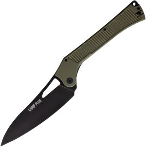 Ontario Camp Plus EDC Linerlock Grn CP (5.5″)