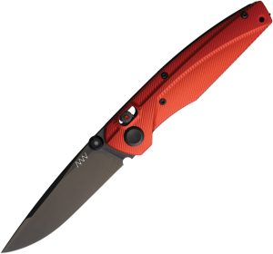Acta Non Verba Knives A100 A Lock Red Alum (3.63″)