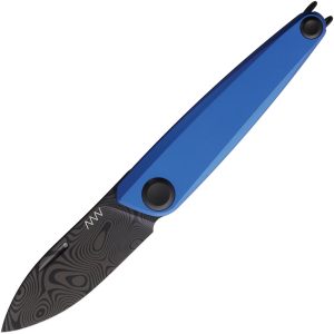 Acta Non Verba Knives Z050 Slip Joint Blue DLC Deco (2.88″)