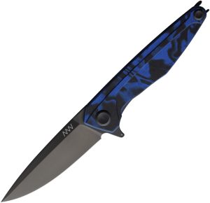Acta Non Verba Knives Z300 Linerlock DLC Blue Velvet (3.5″)