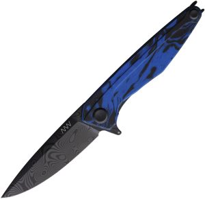 Acta Non Verba Knives Z300 Linerlock DLC Deco Blue (3.5″)