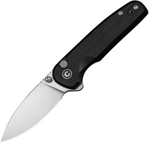 Civivi Mini Shakan Button Lock Black (2.5″)