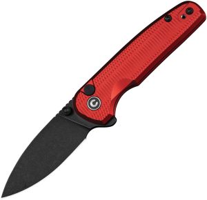 Civivi Mini Shakan Button Lock Red (2.5″)