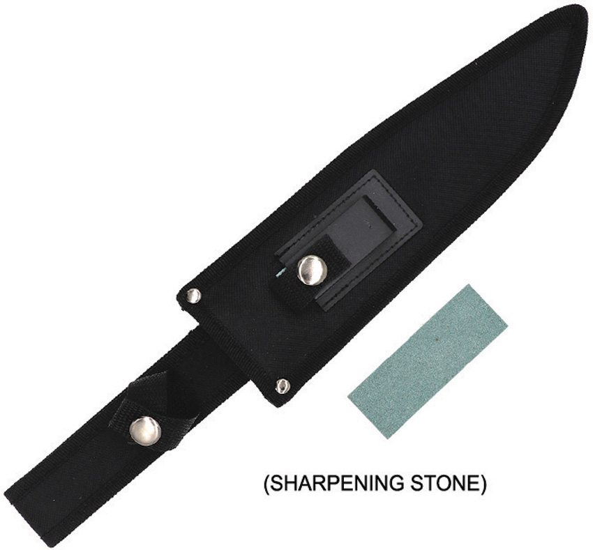 Elitedge Survival Fixed Blade Black (8.25&Quot;) ElitEdge Survival Fixed Blade Black (8.25")
