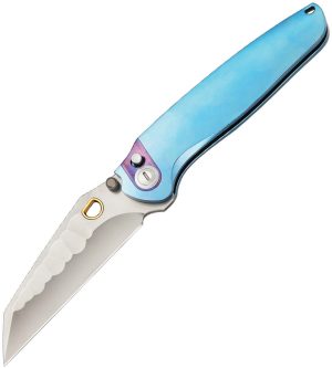 Ketuo Dirty Bird Button Lock Blue (3.75″)