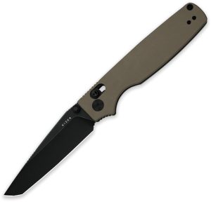 Kizer Cutlery Original 2 Clutch Lock Green (3.13″)
