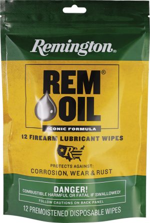 Remington Rem-Oil Wipes (12 Count)
