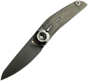 Reate Knives VK Tron Detent Action Blk DLC