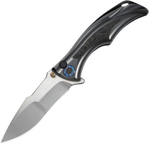 We Knife Co Ltd Tighe Down Button Lock Rose CF (4″)