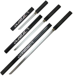 Bishamon Samurai Sword 3 Piece Set