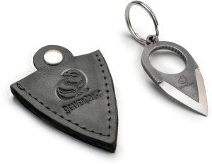 BEAVERCRAFT Small Keychain Knife (1.1″)